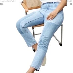 Everlane Light Wash Blue 90’s Cheeky Organic Cotton Relaxed Fit Jean Size 23